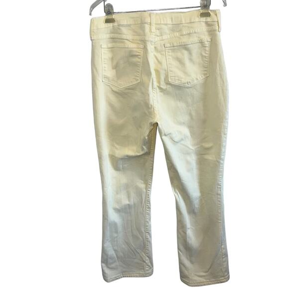 NYDJ Stretch High Rise Denim Bootcut Jeans Yellow 14 - Picture 4 of 10